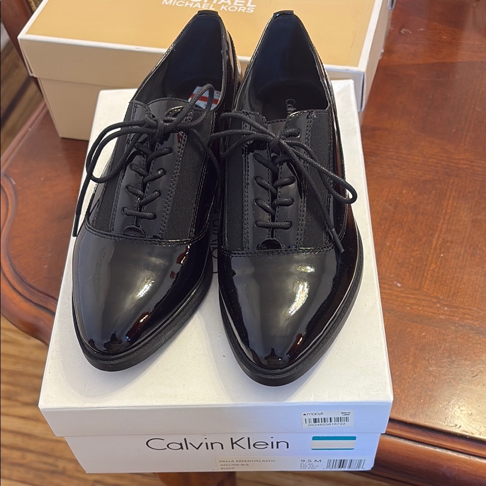 Calvin Klein women’s Black Dress Shoes